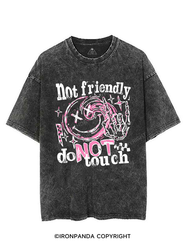 Not friendly, do not touch VINTAGE GYM SHIRT