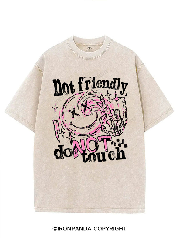 Not friendly, do not touch VINTAGE GYM SHIRT