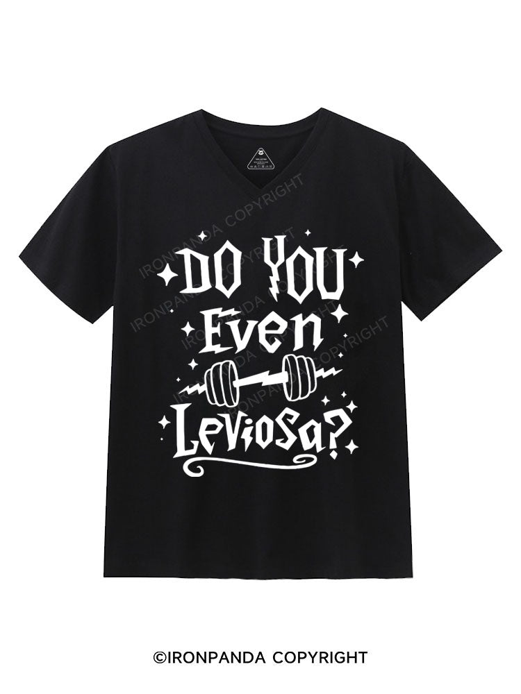 Do You Even Leviosa Gym V-neck Shirt