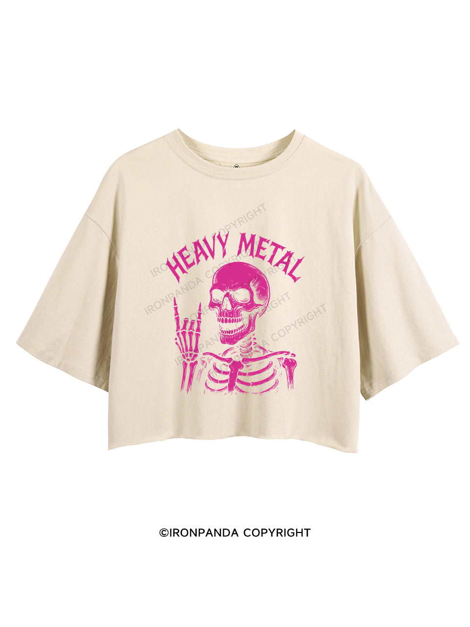 HEAVY METAL CROP TOPS