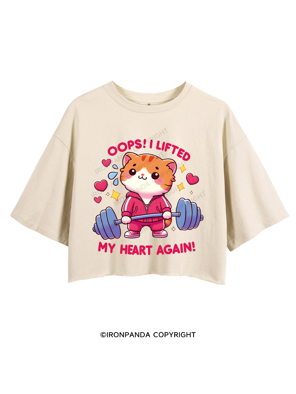 Oops! I Lifted My Heart Again! CROP TOPS