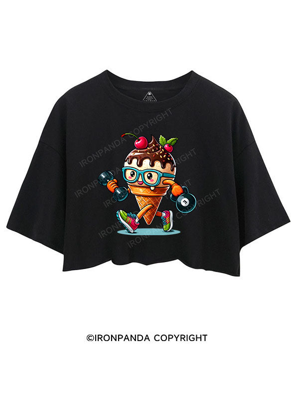 Ice Cream Workout CROP TOPS