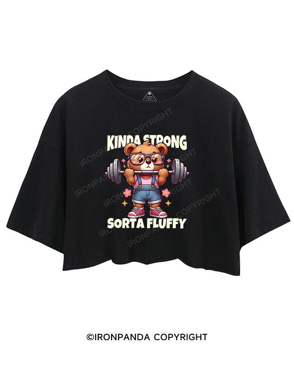 KINDA STRONG, SORTA FLUFFY CROP TOPS