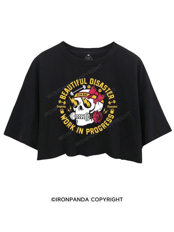Beautiful Disaster CROP TOPS