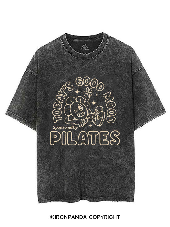 today's good mood sponsored by pilates VINTAGE GYM SHIRT