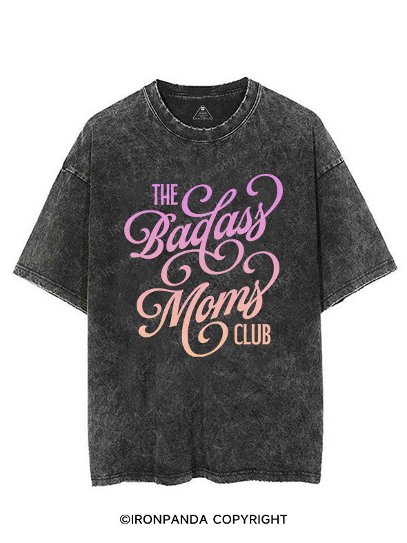 THE BADASS MOMS CLUB VINTAGE GYM SHIRT