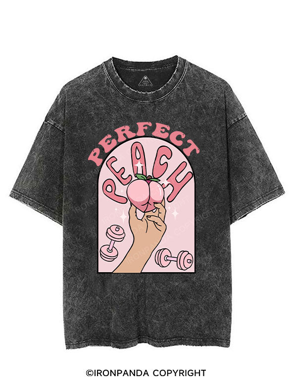 PERFECT PEACH VINTAGE GYM SHIRT
