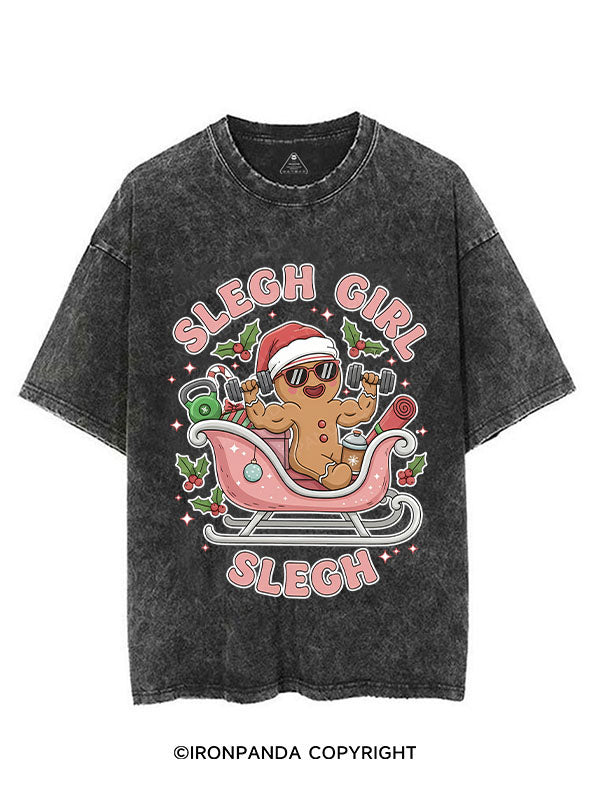 SLEGH GIRL SLEGH VINTAGE GYM SHIRT
