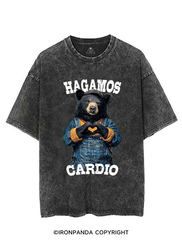 HAGAMOS CARDIO  VINTAGE GYM SHIRT