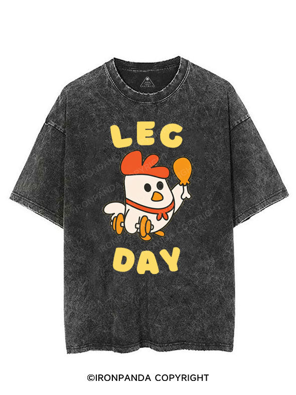 LEG DAY VINTAGE GYM SHIRT