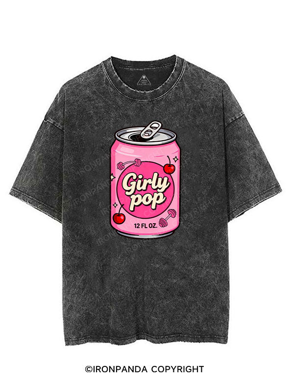 GIRLY POP VINTAGE GYM SHIRT