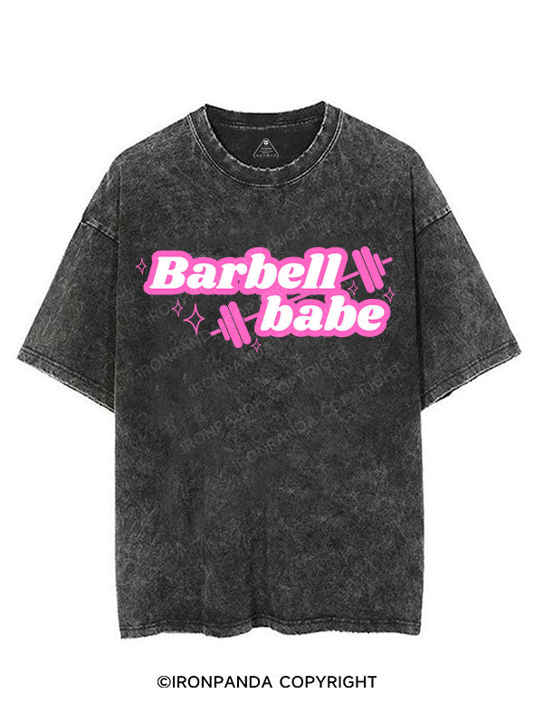 BARBELL BABE VINTAGE GYM SHIRT