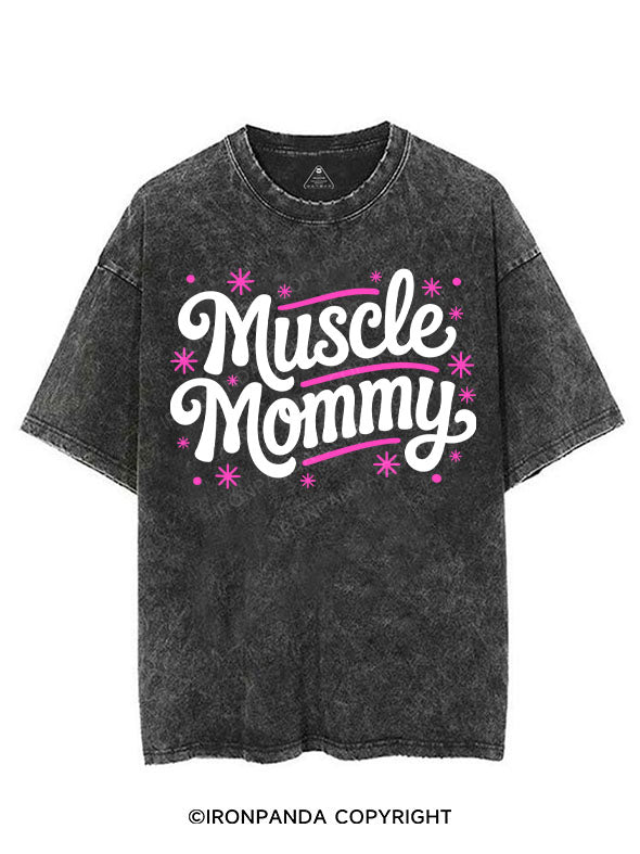 MUSCLE Mom  VINTAGE GYM SHIRT