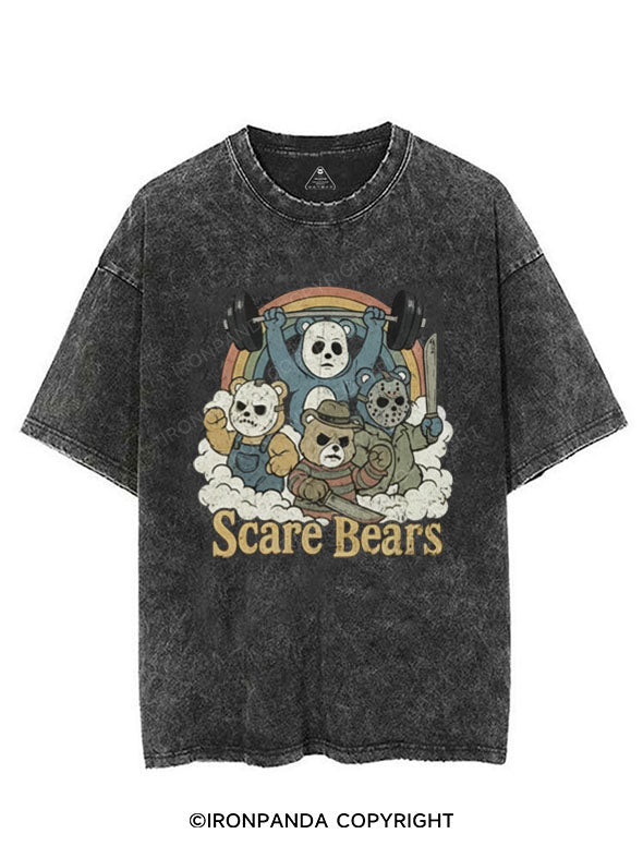 SCARE BEARS VINTAGE GYM SHIRT