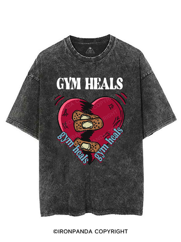 GYM HEALS VINTAGE GYM SHIRT