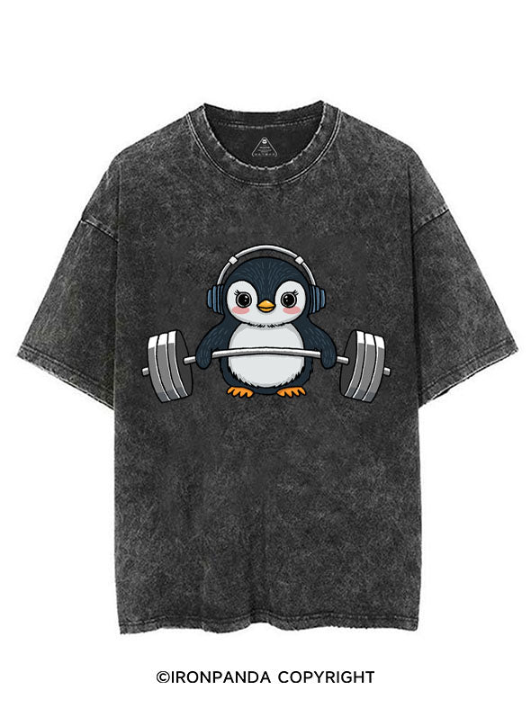 SWOLE & SOUNDTRACKED VINTAGE GYM SHIRT