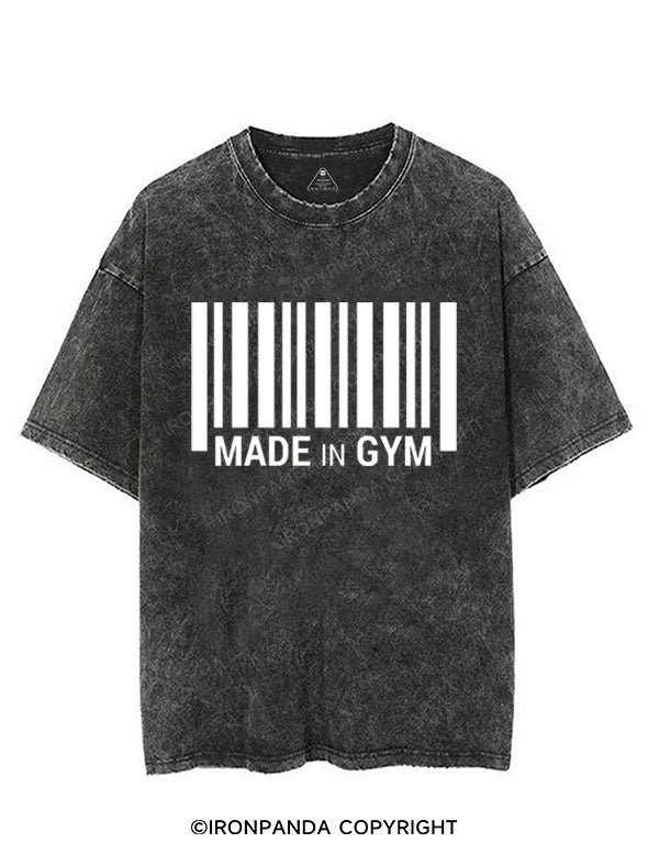 MADE IN GYM VINTAGE GYM SHIRT