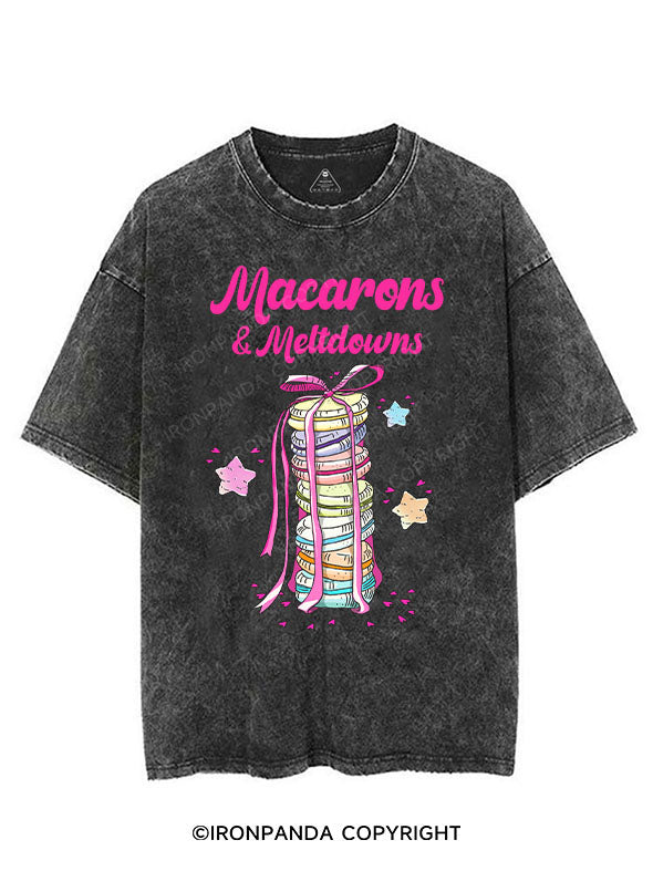 MACARONS & MELTDOWNS VINTAGE GYM SHIRT