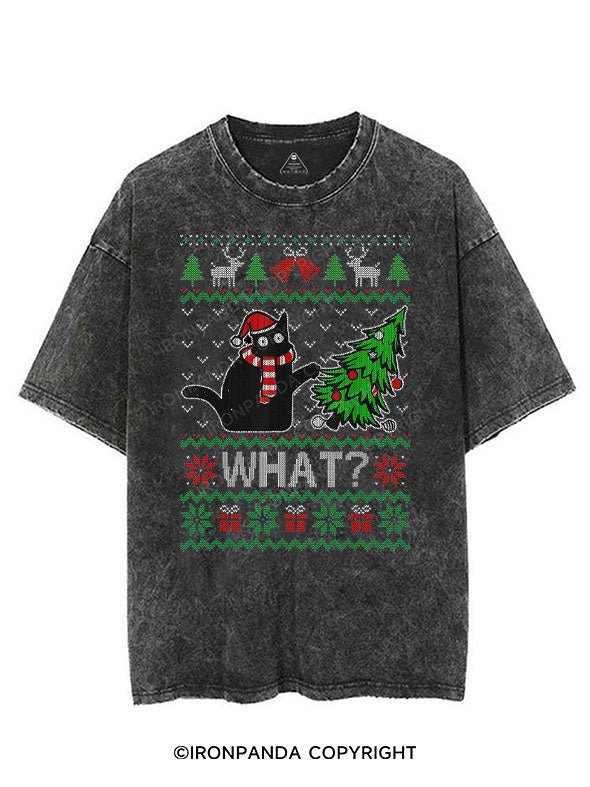 WHAT? VINTAGE GYM SHIRT