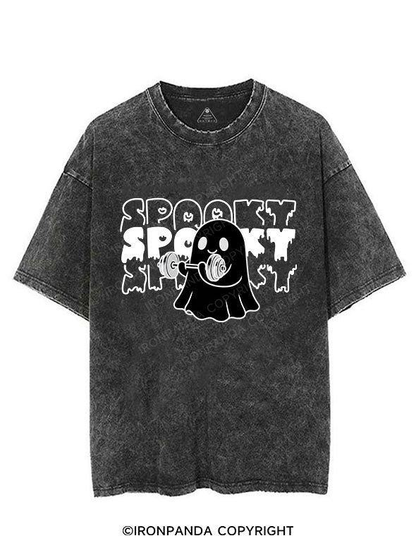 SPOOKY SPOOKY SPOOKY VINTAGE GYM SHIRT