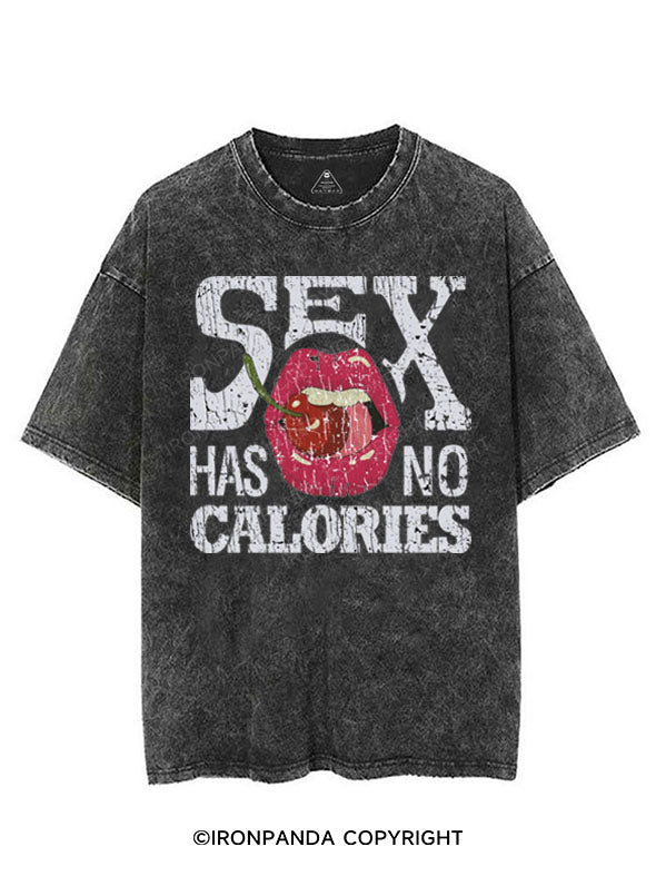 SEX HAS NO CALORIES VINTAGE GYM SHIRT