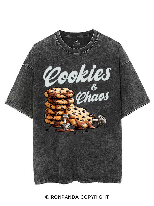COOKIES & CHAOS VINTAGE GYM SHIRT