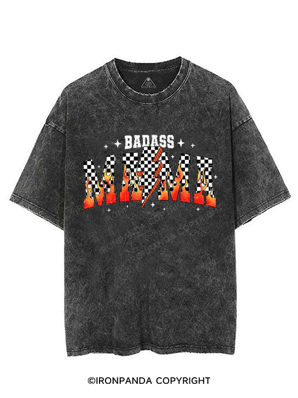 BADASS MAMA VINTAGE GYM SHIRT