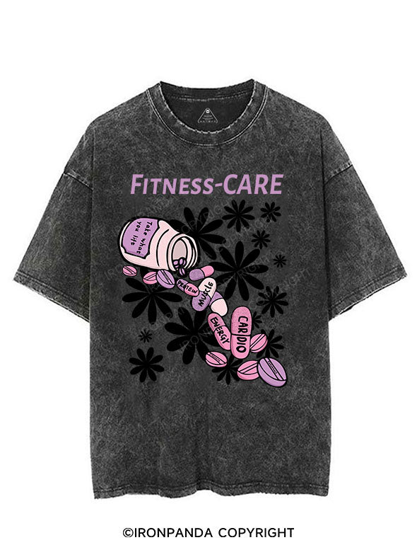 FITNESS-CARE VINTAGE GYM SHIRT