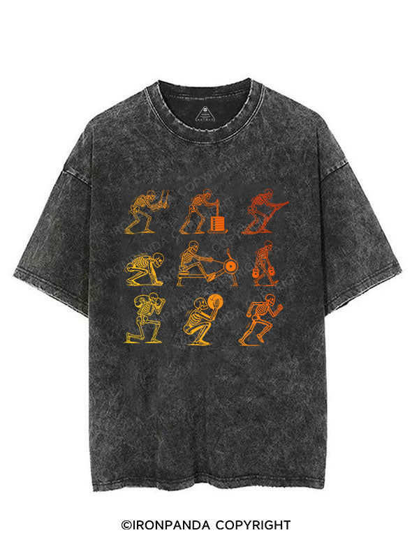 BONE BY BONE, REP BY REP VINTAGE GYM SHIRT