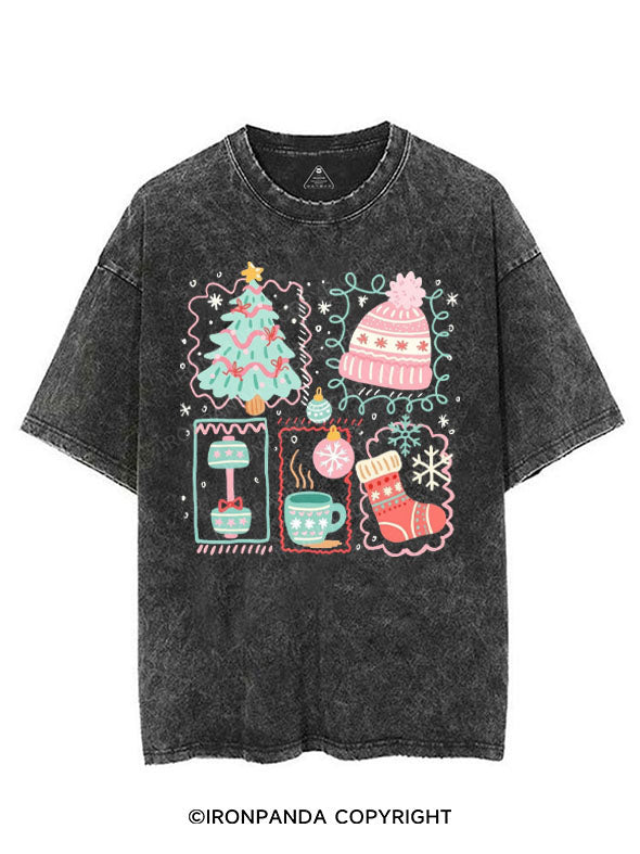 COZY HOLIDAY VIBES VINTAGE GYM SHIRT