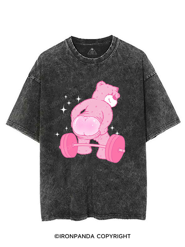 BEAR BOOTY GAINS VINTAGE GYM SHIRT