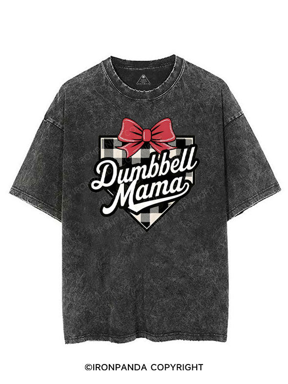 DUMBBELL MAMA VINTAGE GYM SHIRT