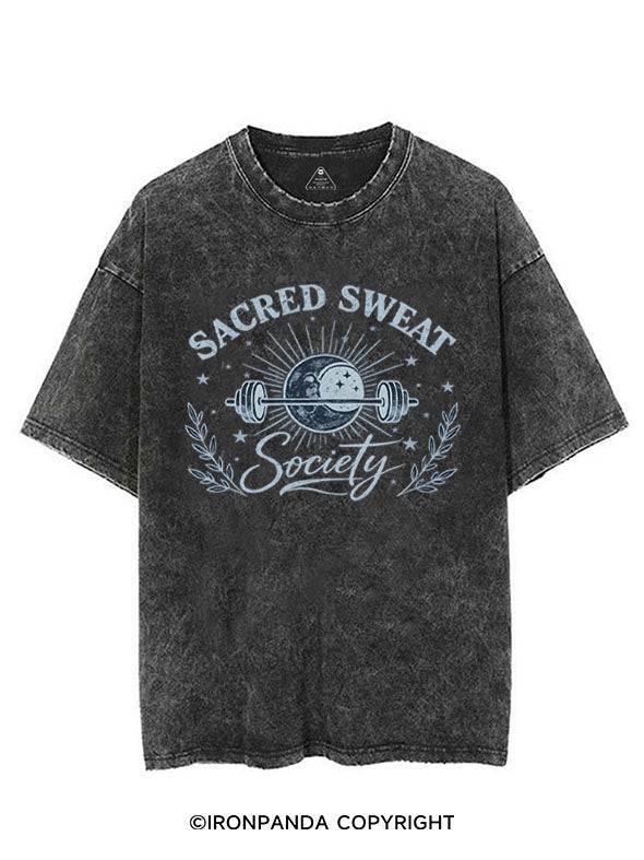 SACRED SWEAT SOCIETY VINTAGE GYM SHIRT