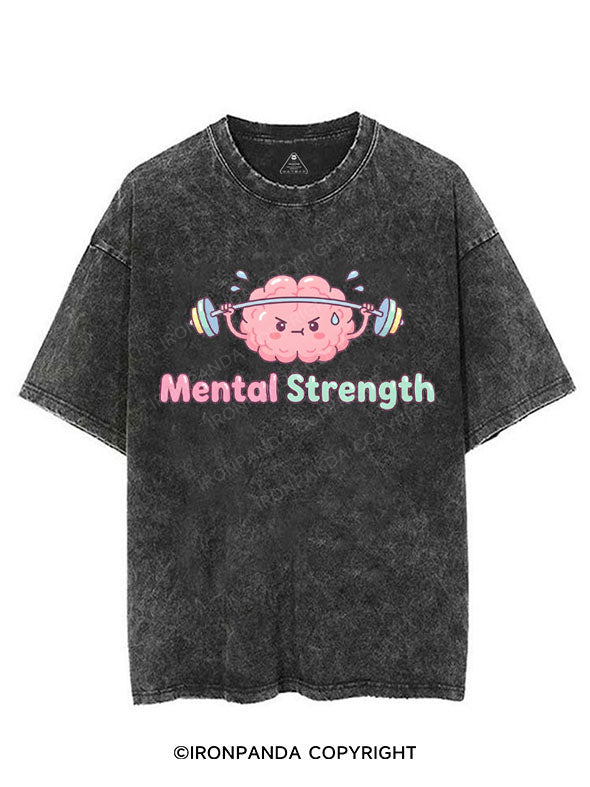 MENTAL STRENGTH VINTAGE GYM SHIRT