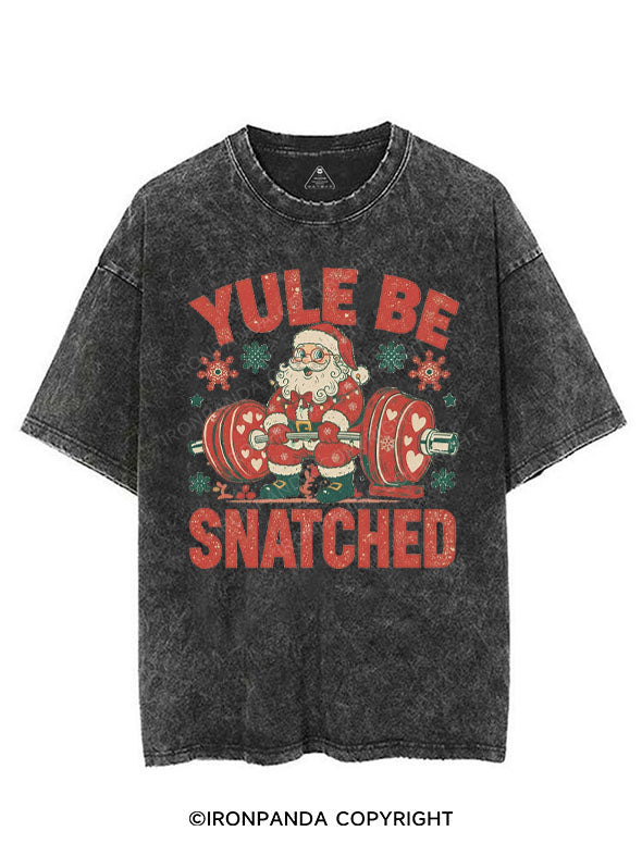 YULE BE SNATCHED VINTAGE GYM SHIRT