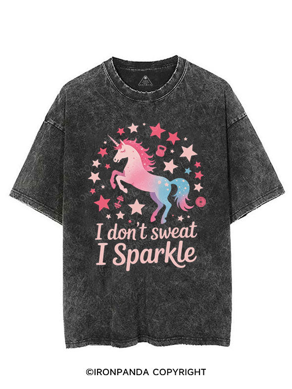 I DON'T SWEAT I SPARKLE VINTAGE GYM SHIRT