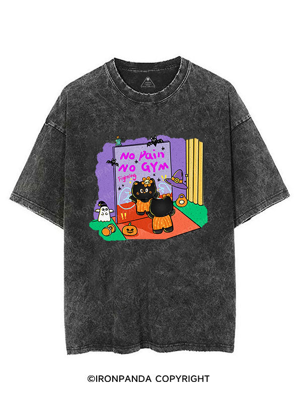 NO PAIN NO GYM VINTAGE GYM SHIRT