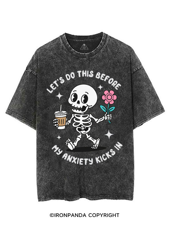 LET'S DO THIS BEFORE MY ANXIETY KICKS IN VINTAGE GYM SHIRT
