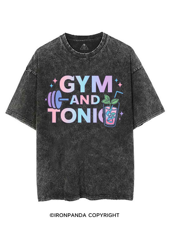 GYM AND TONIC VINTAGE GYM SHIRT