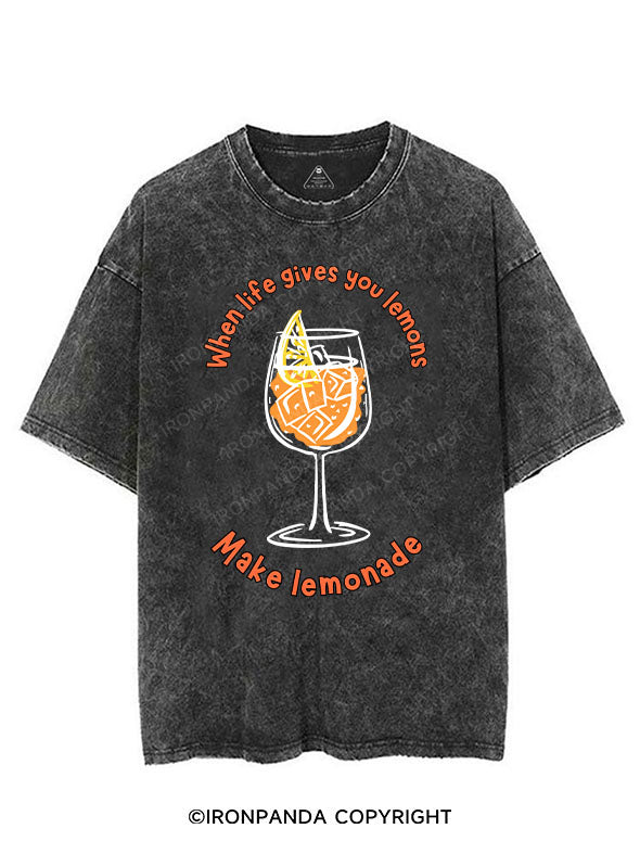 WHEN LIFE GIVES YOU LEMONS, MAKE LEMONADE VINTAGE GYM SHIRT