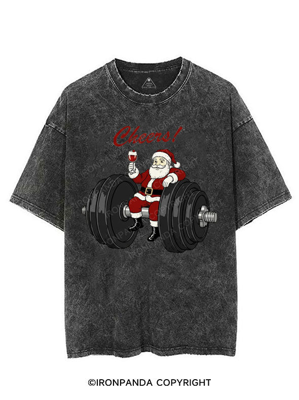 CHEERS! VINTAGE GYM SHIRT