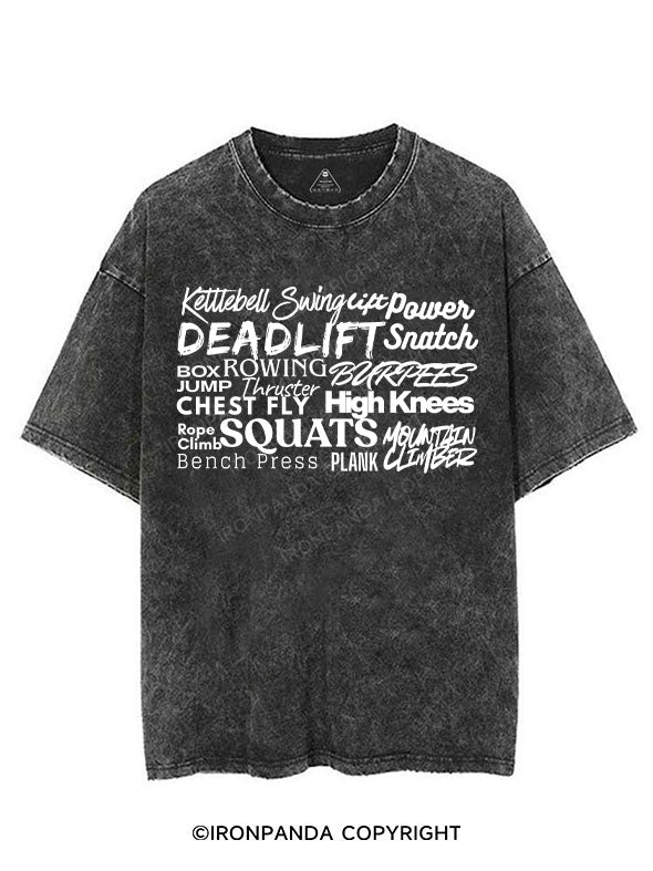 FITNESS FUSION VINTAGE GYM SHIRT