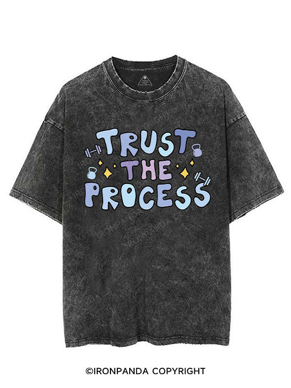 TRUST THE PROCESS VINTAGE GYM SHIRT