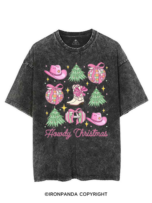 HOWDY CHRISTMAS VINTAGE GYM SHIRT