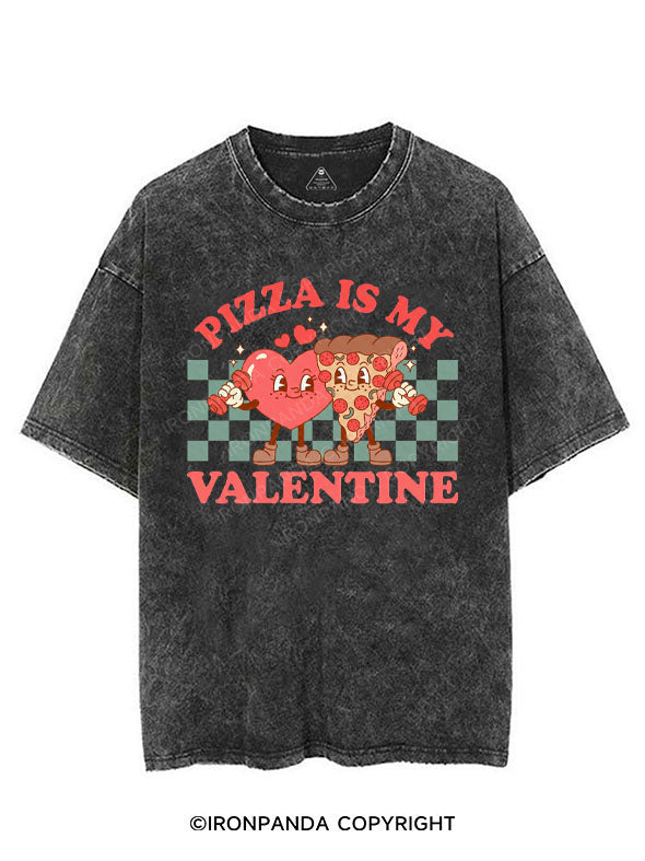 PIZZA IS MY VALENTINE VINTAGE GYM SHIRT