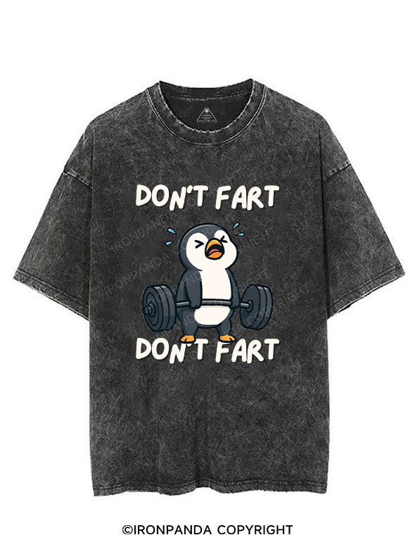 DON'T FART VINTAGE GYM SHIRT