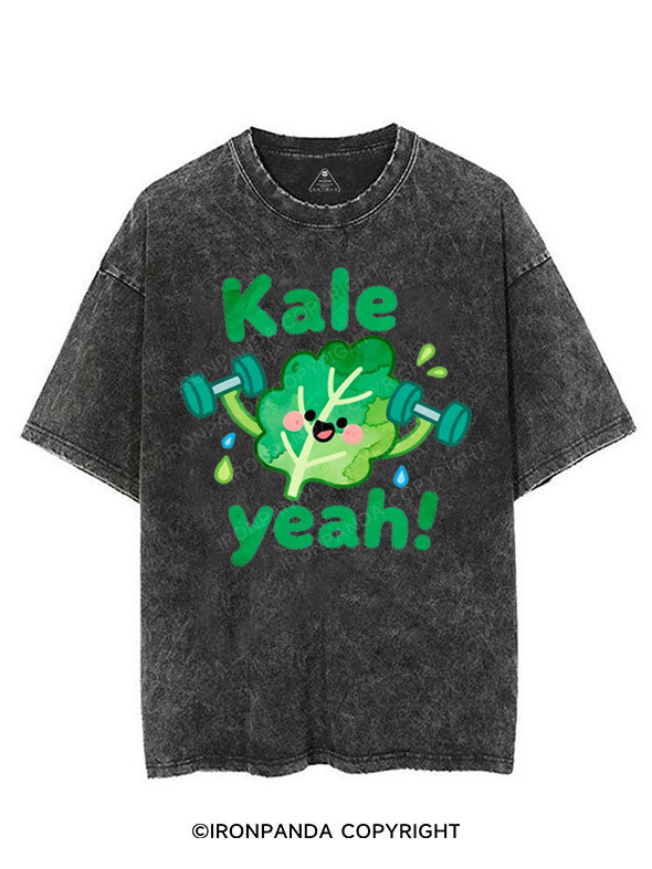 KALE YEAH! VINTAGE GYM SHIRT