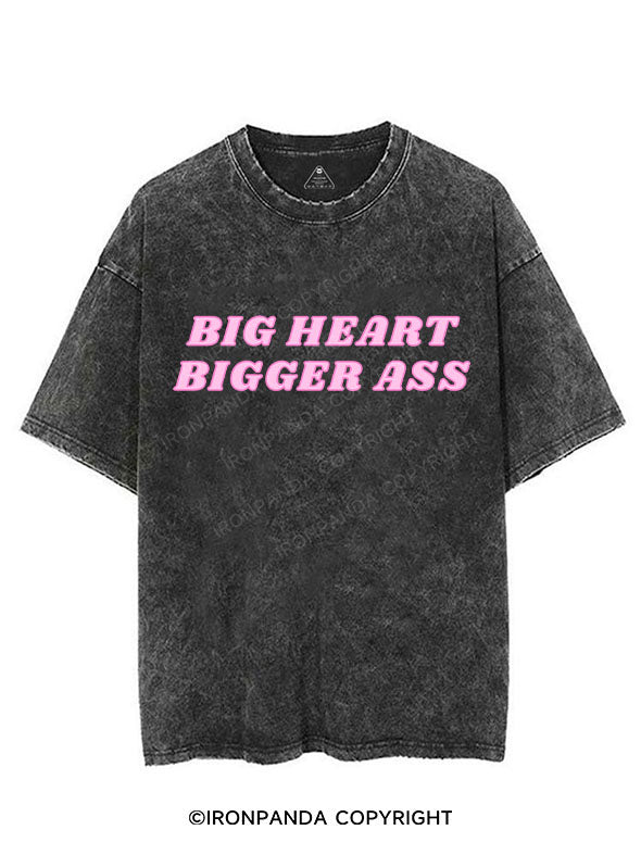 BIG HEART BIGGER ASS VINTAGE GYM SHIRT