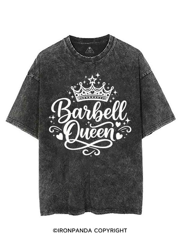 BARBELL QUEEN VINTAGE GYM SHIRT