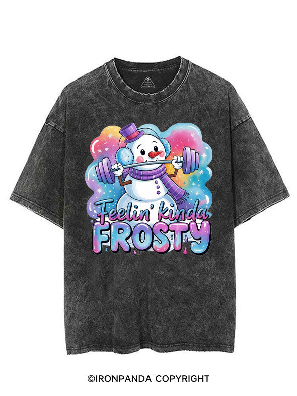 FEELIN' KINDA FROSTY VINTAGE GYM SHIRT